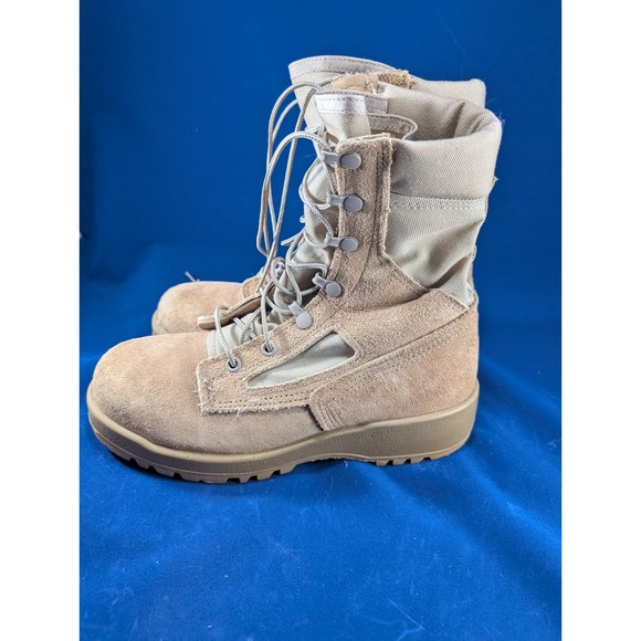 Belleville 300 DES ST Military Combat Boots Hot‎ Weather Tan Steel Toe 5.0 R main image 5